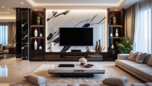 “Elegant rose gold-themed living room with furniture arrangement tips for small spaces and a stylish layout”