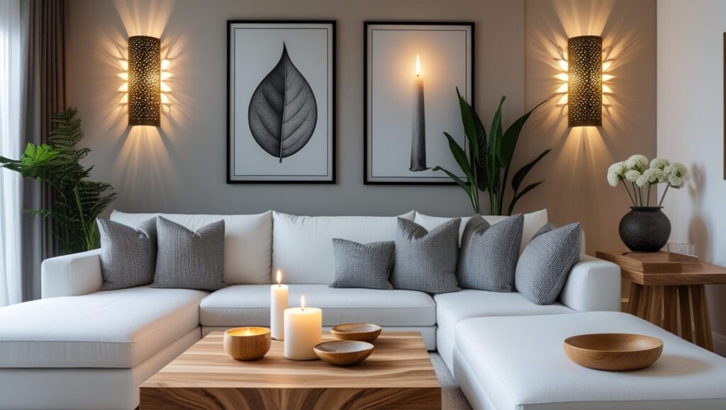 Color temperature chart displaying warm, cool, and bright white light bulb differences