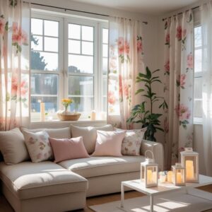 Compact room design featuring an affordable corner sofa bed