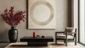 armless chairs for compact living room seating