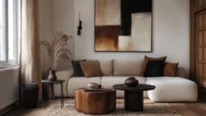 small space furniture ideas with a corner sectional sofa