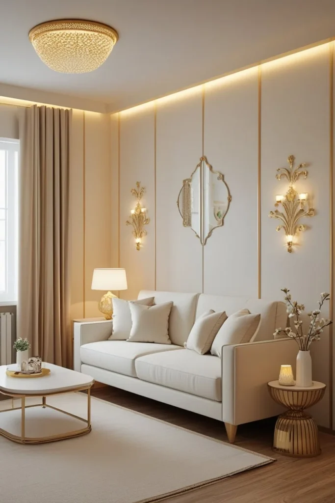 multi functional furniture for small narrow living room