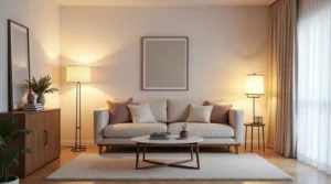 best LED lights for small living room creating a bright and cozy space